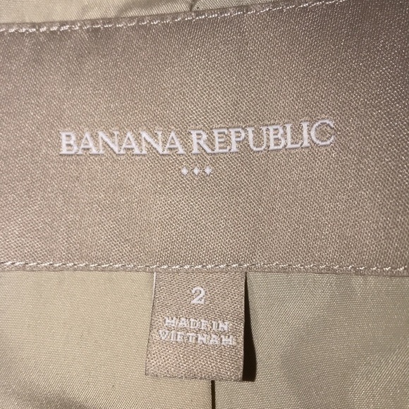 Banana Republic Wheat Blazer Size 2 - Picture 7 of 8
